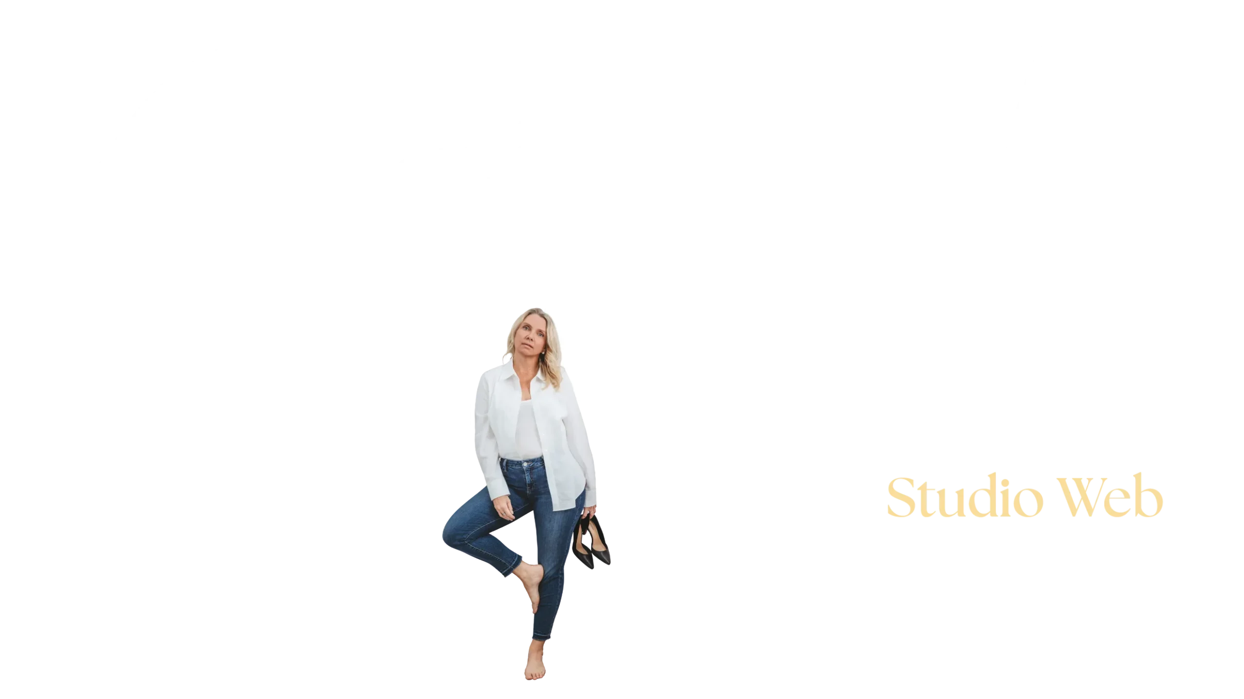 Debbie graph logo blanc jaune photo